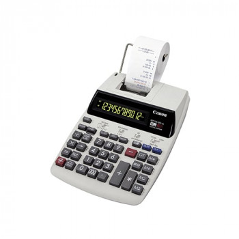 Canon Printing calculator MP120-MG, with tape, desk, two-color printing